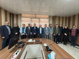 مراسم تودیع و معارفه معاون اداری و مالی دانشکده فناوری‌های نوین پزشکی برگزار شد